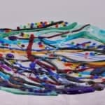 Mark Benne Marks Glass Fusion, Colourful Happy Times